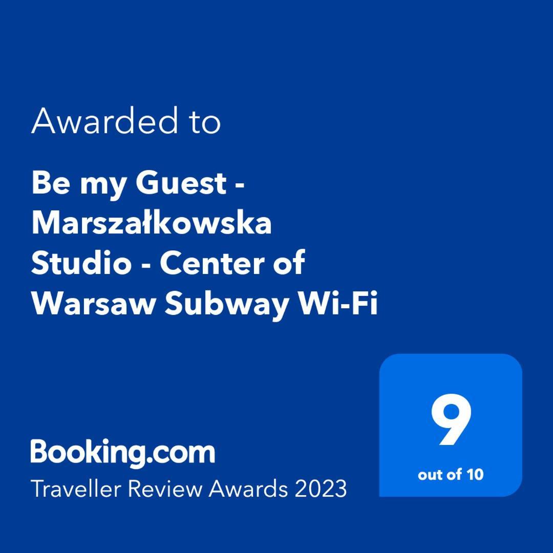 Be My Guest - Marszalkowska Studio - Center Of Warsaw Subway Wi-Fi Breakfast Exterior photo